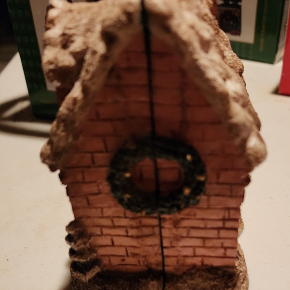 1995 Santa's Collection hand crafted resin hinged house New in Box - Picture 6 of 13